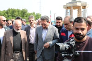 بازدید وزیر صمت از فولاد اکسین خوزستان