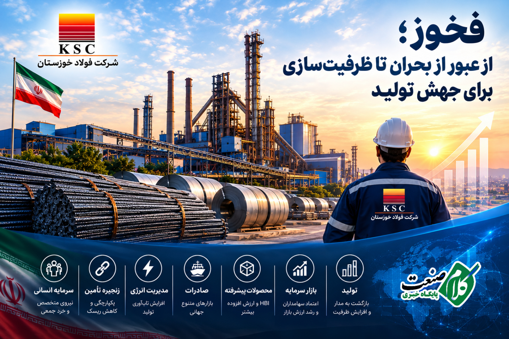 از عبور از بحران تا ظرفیت‌سازی برای جهش تولید